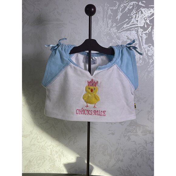 Build-A-Bear Workshop Chicks Rule Outfit For Stuffed Animals - Picture 1 of 9